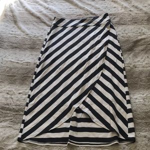 Striped Athleta skirt